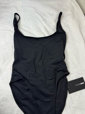 Fashion Nova Black One-Piece Swimsuit